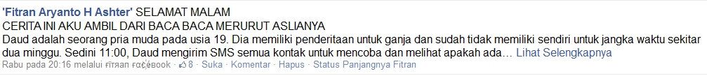 Status panjang